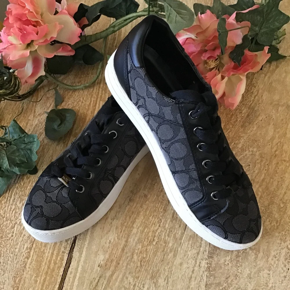 Coach- Paddy Signa. Logo Sneakers - Picture 1 of 14